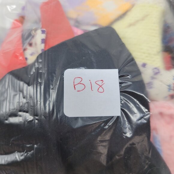 Vintage Lot Of Barbie Doll Mixed Doll Clothes Bags Dress Top Shorts Skirt70-80s - Picture 11 of 11